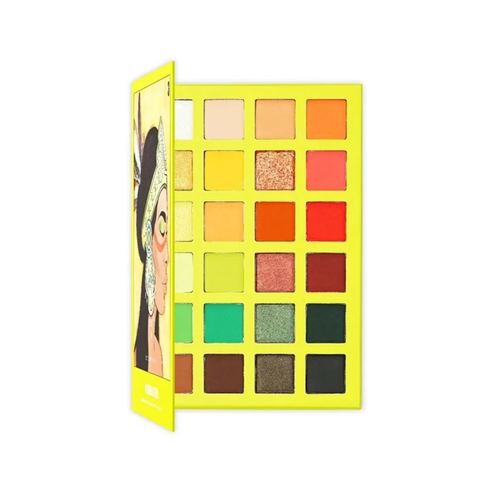 New dolls kill colorful LA REINA AZTECA eyeshadow palette makeup